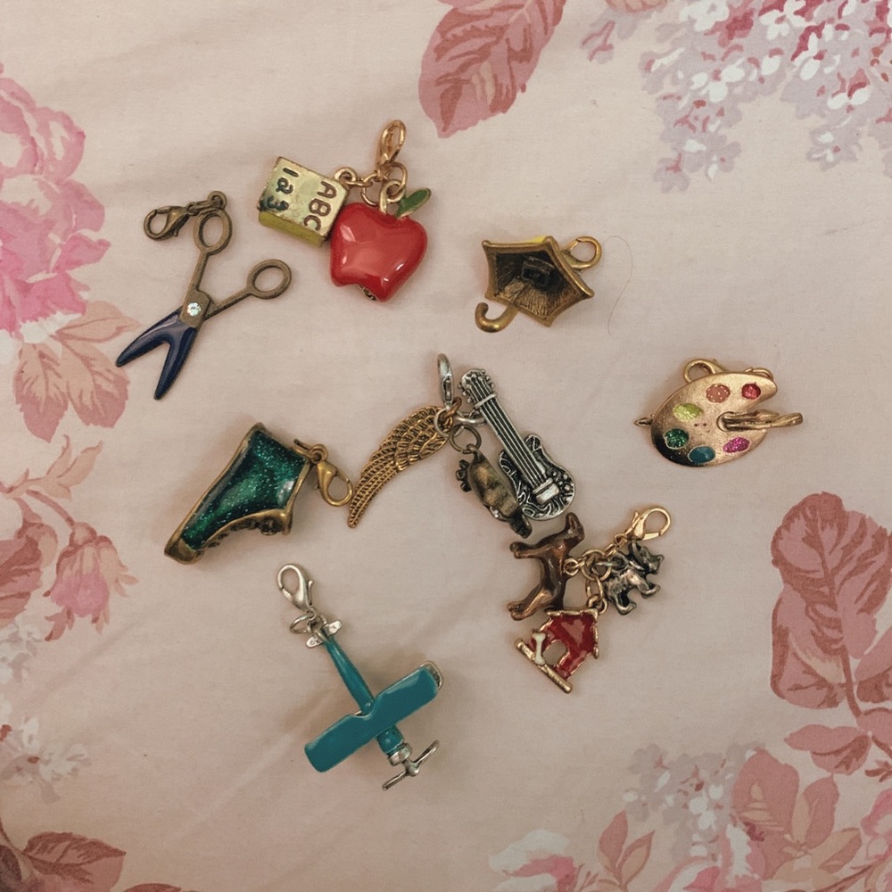 10 Charms for charm bracelet
